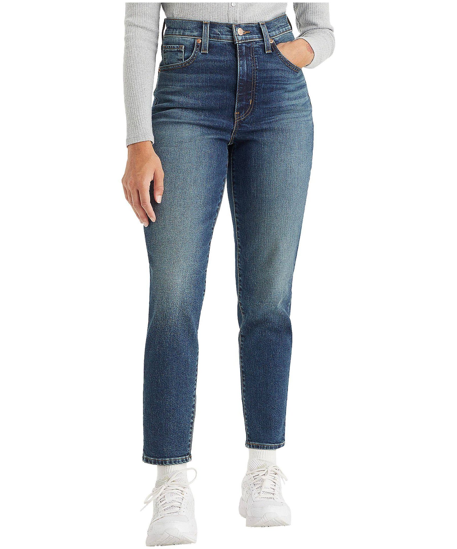 High-Waisted Mom Jeans